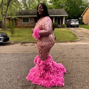 PLUS SIZE PROM DRESSES!!